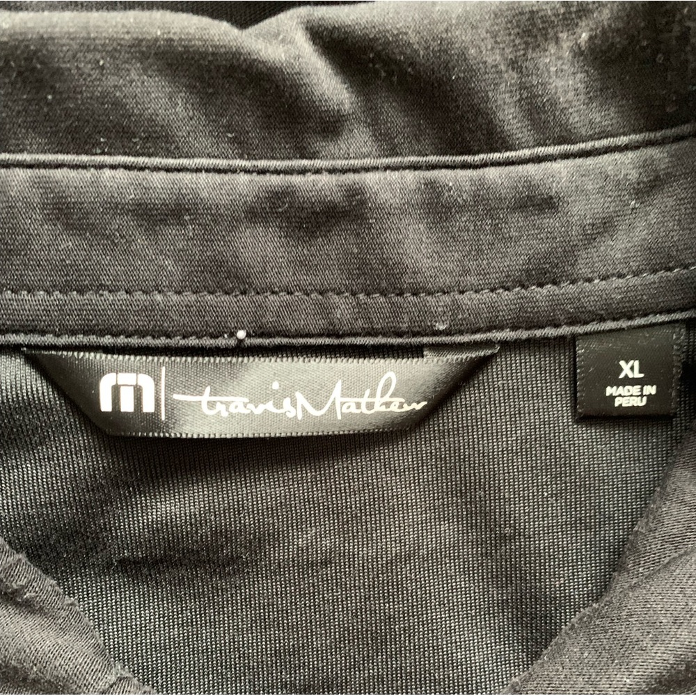 LOT OF 4 TravisMathew Best Of Both Golf Black / Grey / Yellow Polos Size XL - Picture 10 of 13